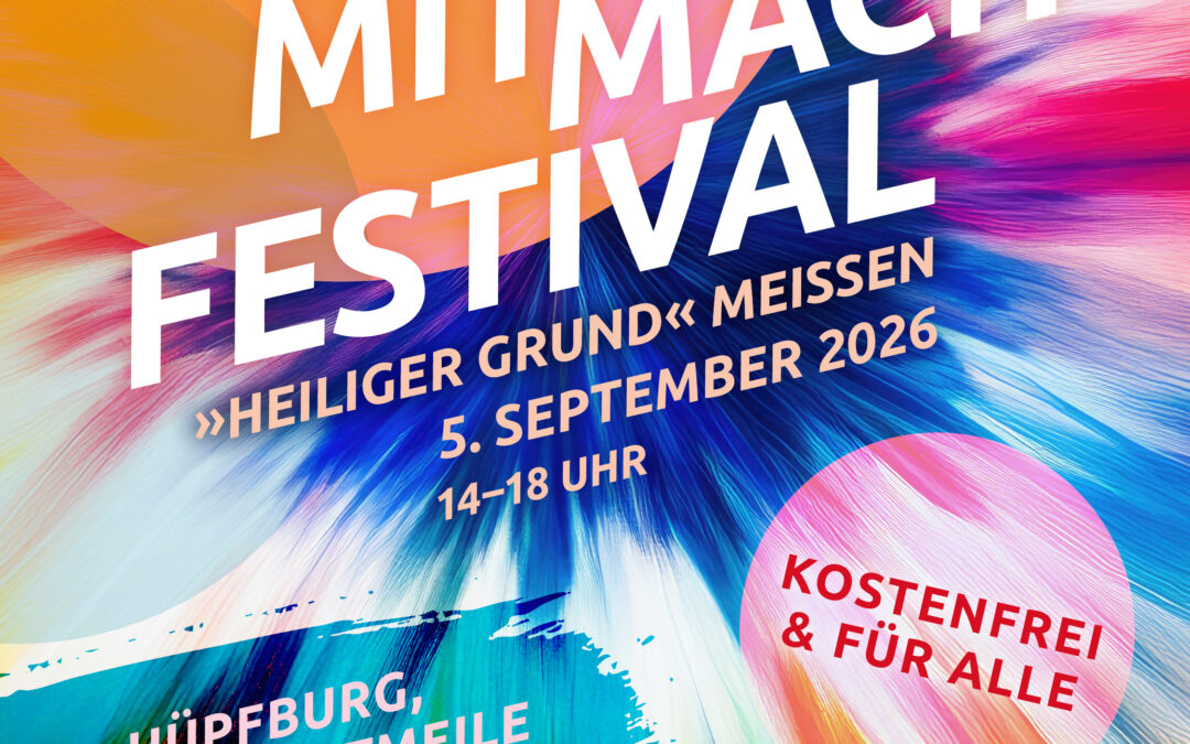 Wir sind wieder mit dabei: Zweites Meißner Mitmachfestival am 5. September 2026